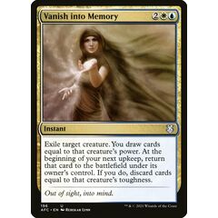 Vanish into Memory