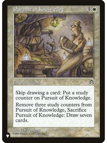 Pursuit of Knowledge
