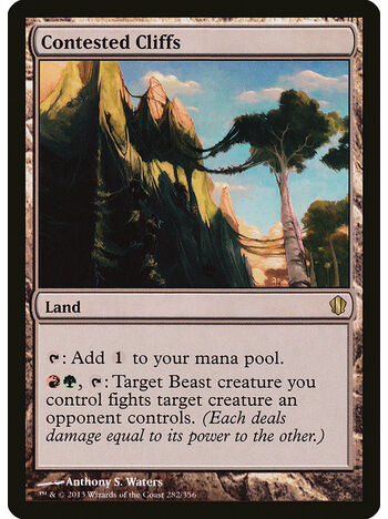 Contested Cliffs
