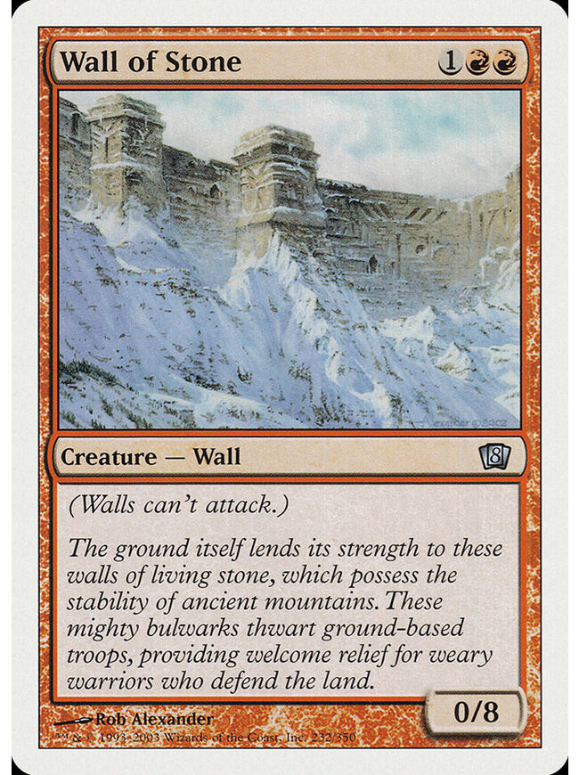 Wall of Stone