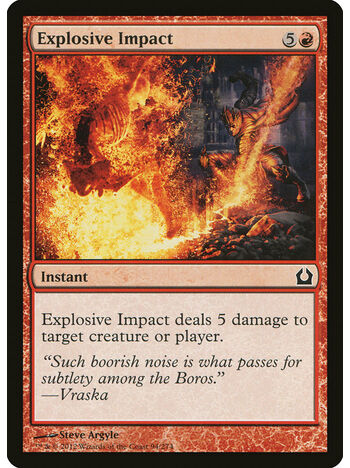 Explosive Impact
