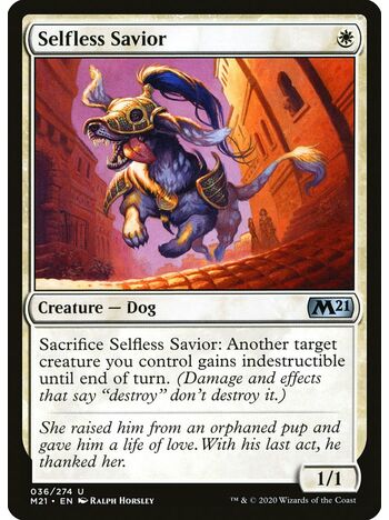 Selfless Savior