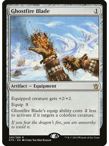 Ghostfire Blade