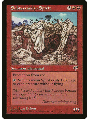 Subterranean Spirit