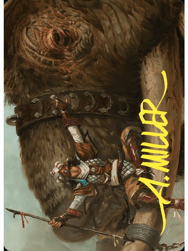 Tuskguard Captain // Tuskguard Captain (Art Series)