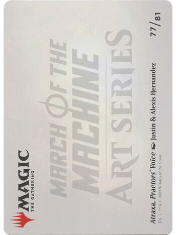 Atraxa, Praetors' Voice // Atraxa, Praetors' Voice (Art Series)