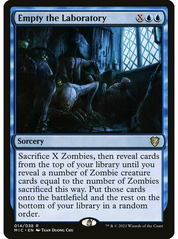 Empty the Laboratory