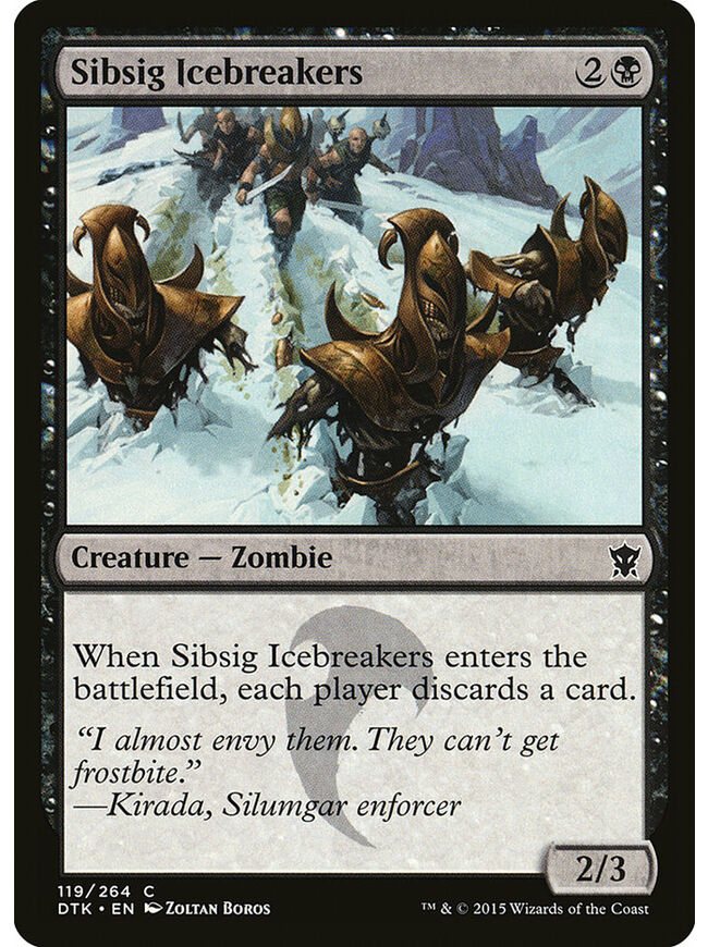 Sibsig Icebreakers