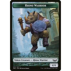 Rhino Warrior Token