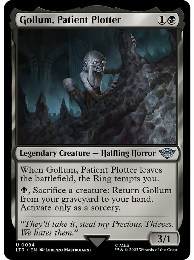 Gollum, Patient Plotter