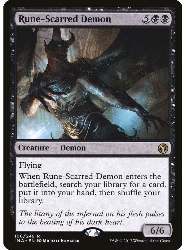 Rune-Scarred Demon