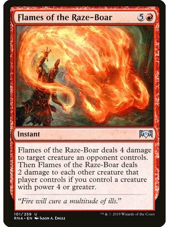 Flames of the Raze-Boar