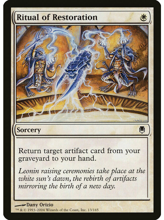 Ritual of Restoration