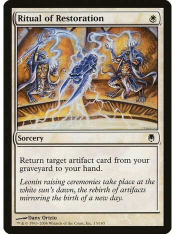Ritual of Restoration