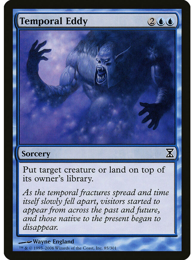 Temporal Eddy