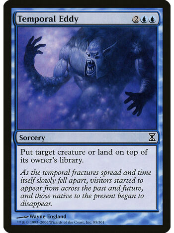 Temporal Eddy