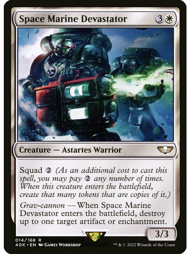 Space Marine Devastator