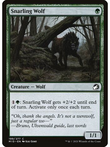 Snarling Wolf