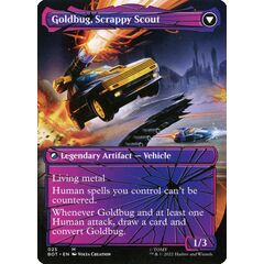 Goldbug, Humanity's Ally // Goldbug, Scrappy Scout