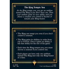 The Ring // The Ring Tempts You Token