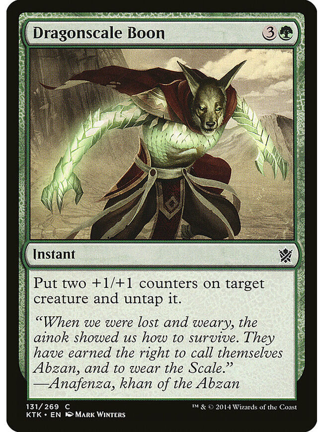 Dragonscale Boon