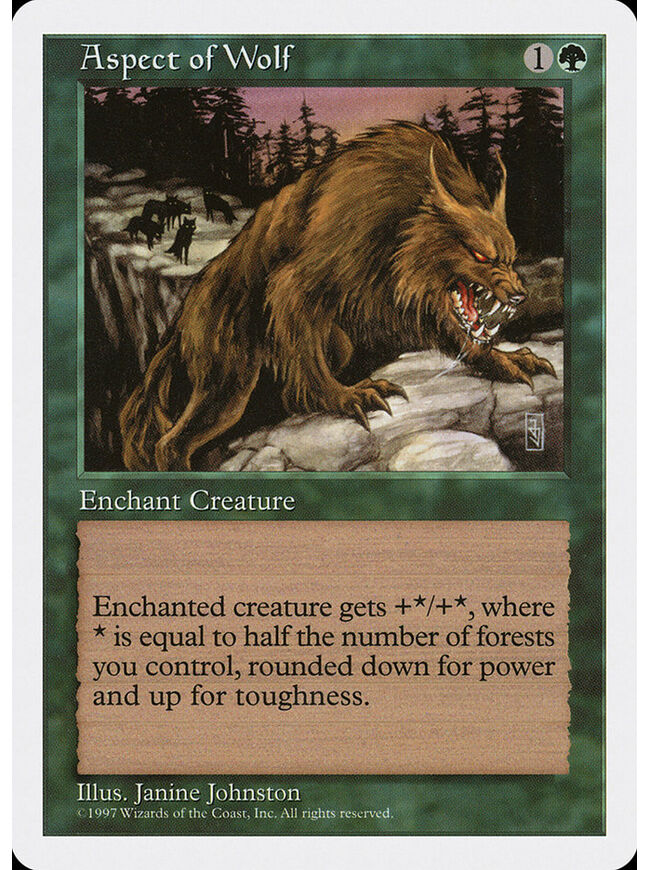 Aspect of Wolf