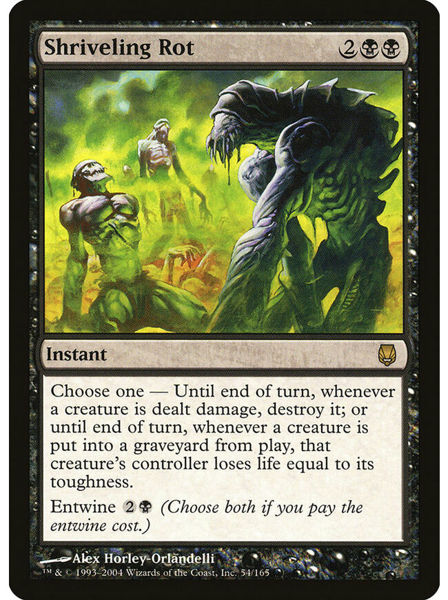 Shriveling Rot