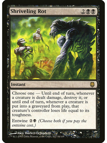 Shriveling Rot