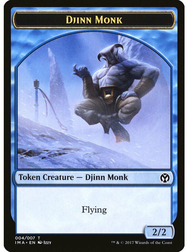 Djinn Monk Token