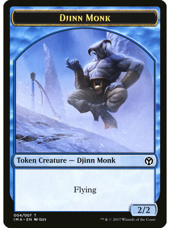 Djinn Monk Token