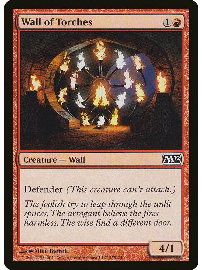 Wall of Torches
