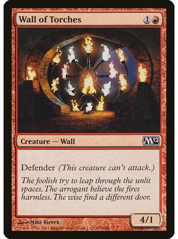 Wall of Torches