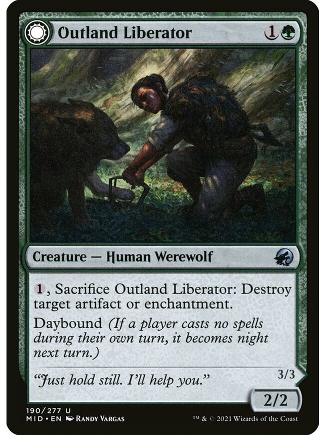 Outland Liberator // Frenzied Trapbreaker