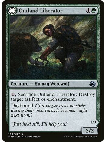 Outland Liberator // Frenzied Trapbreaker