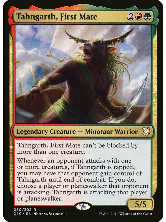 Tahngarth, First Mate