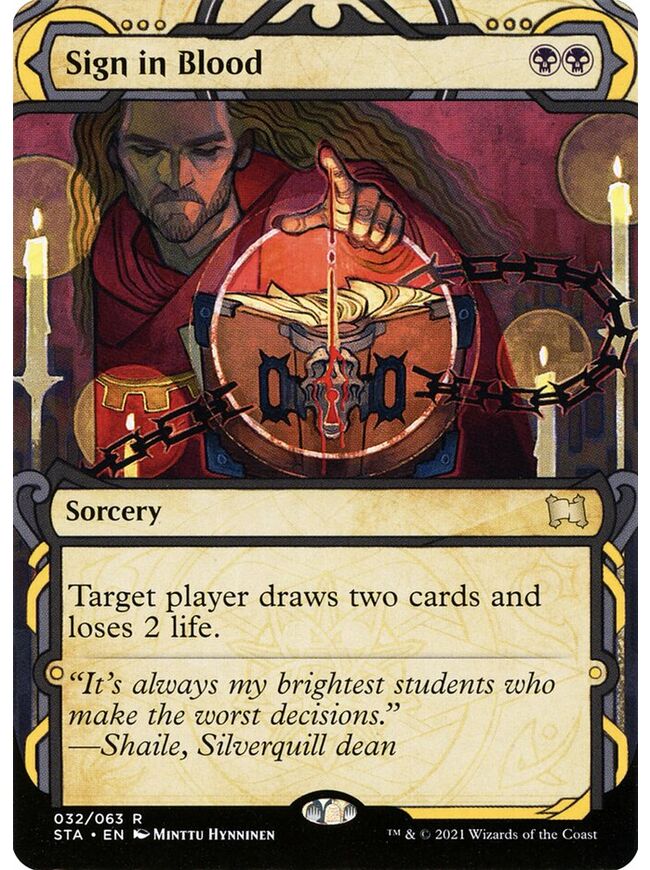 Sign in Blood