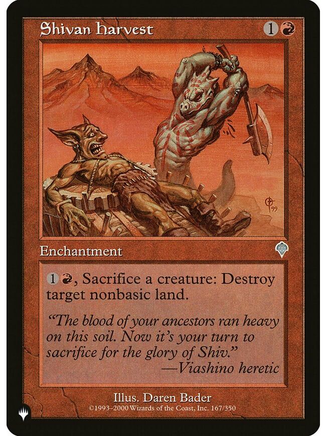 Shivan Harvest