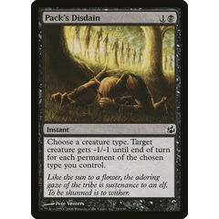 Pack's Disdain