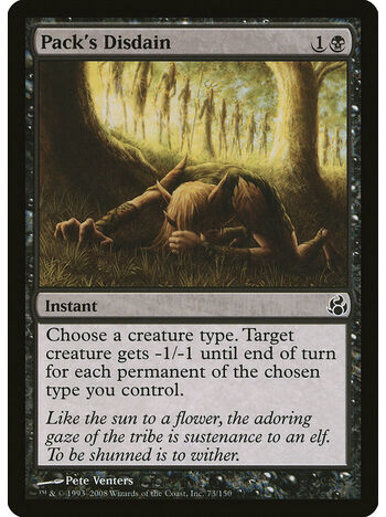 Pack's Disdain