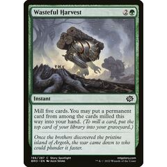 Wasteful Harvest