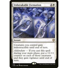 Unbreakable Formation