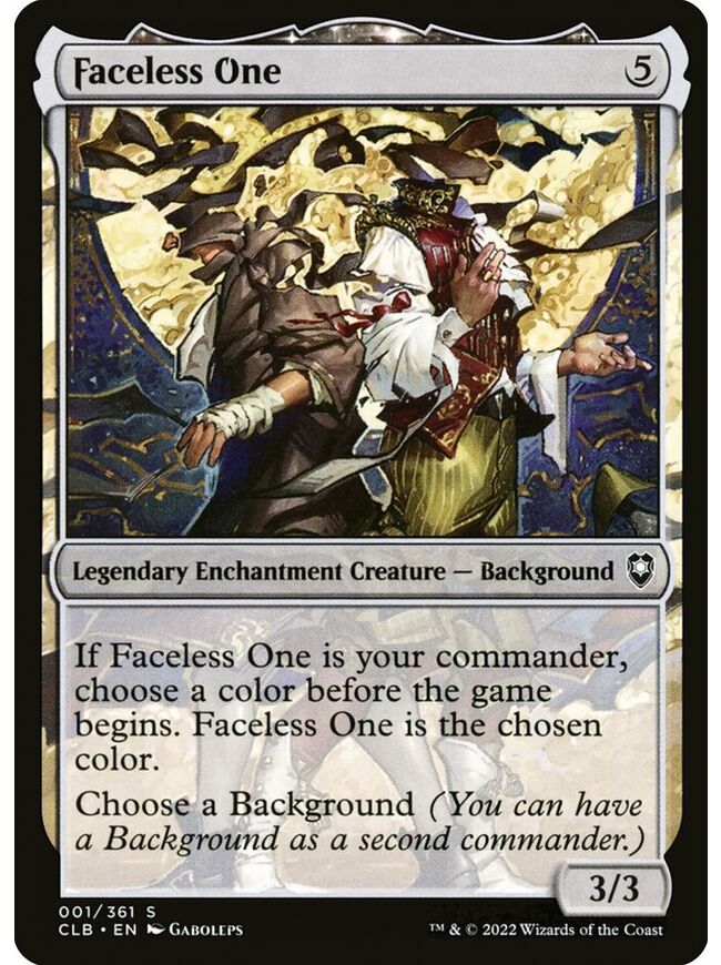 Faceless One