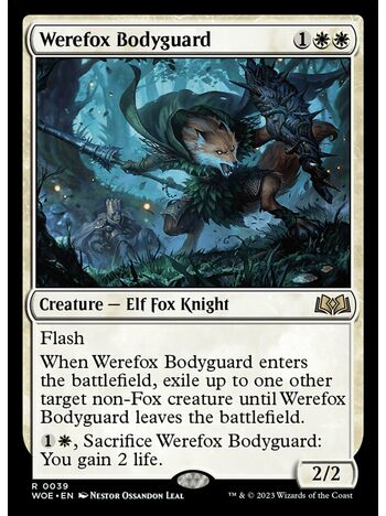 Werefox Bodyguard