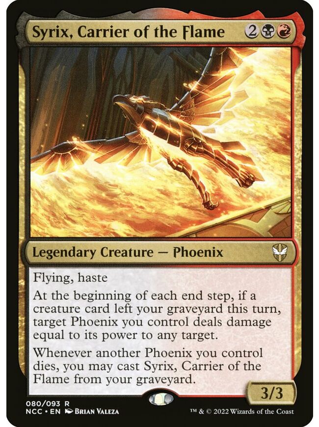 Syrix, Carrier of the Flame