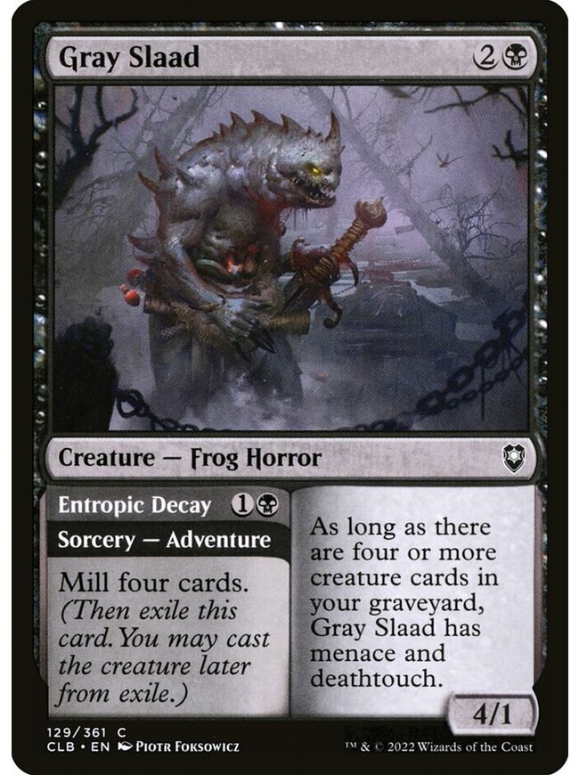 Gray Slaad // Entropic Decay