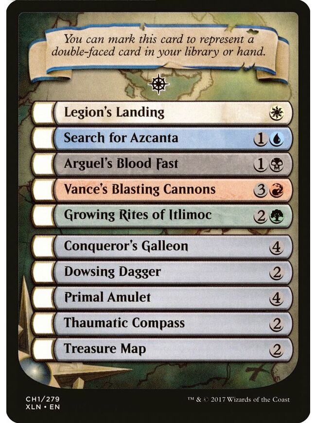 Ixalan Checklist Token