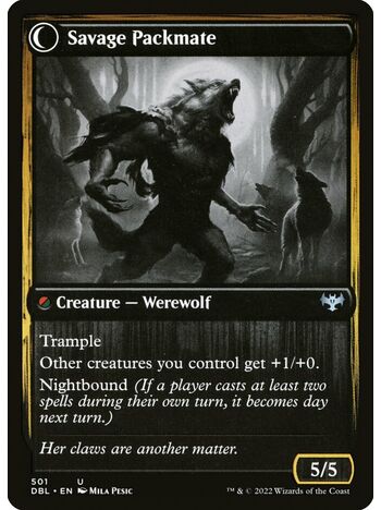 Child of the Pack // Savage Packmate