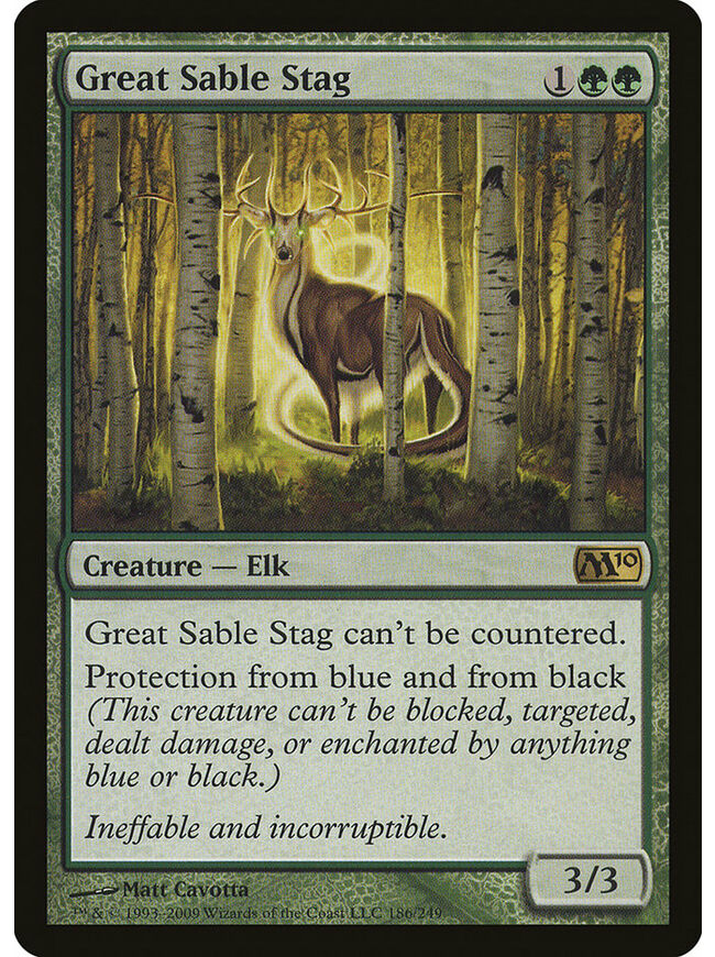 Great Sable Stag