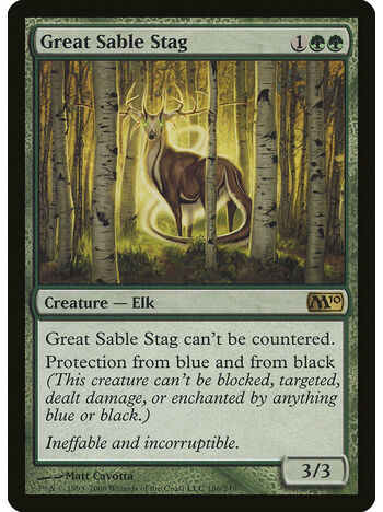 Great Sable Stag
