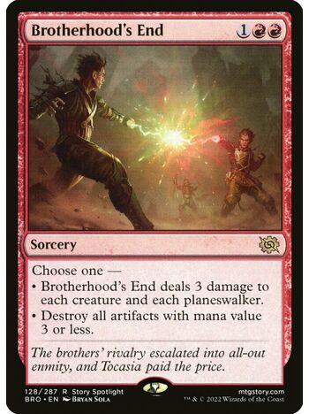 Brotherhood's End